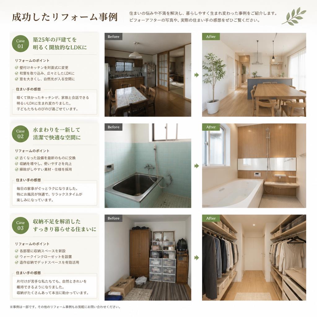 実際のリフォーム事例