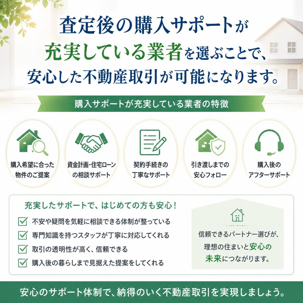 購入サポートサービスの重要性