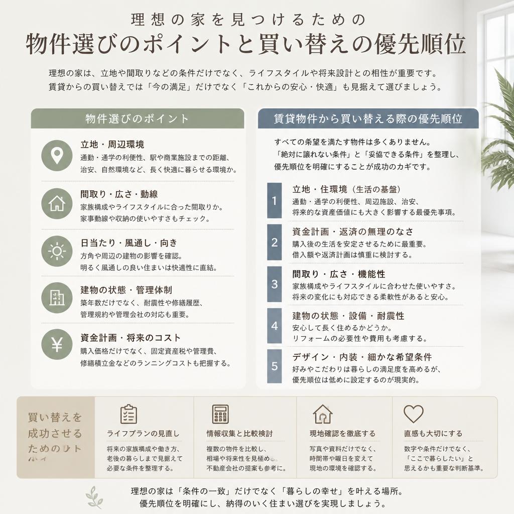 物件選びのポイント