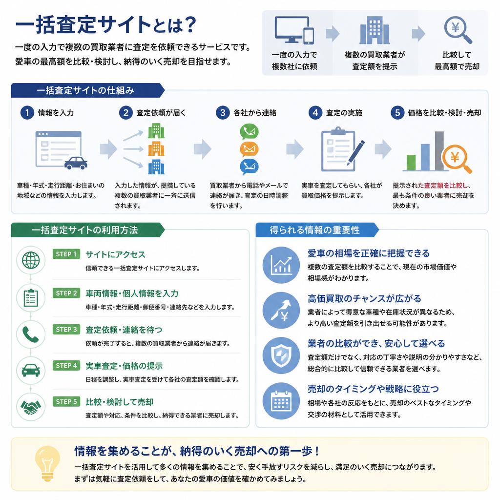 一括査定サイトの基本