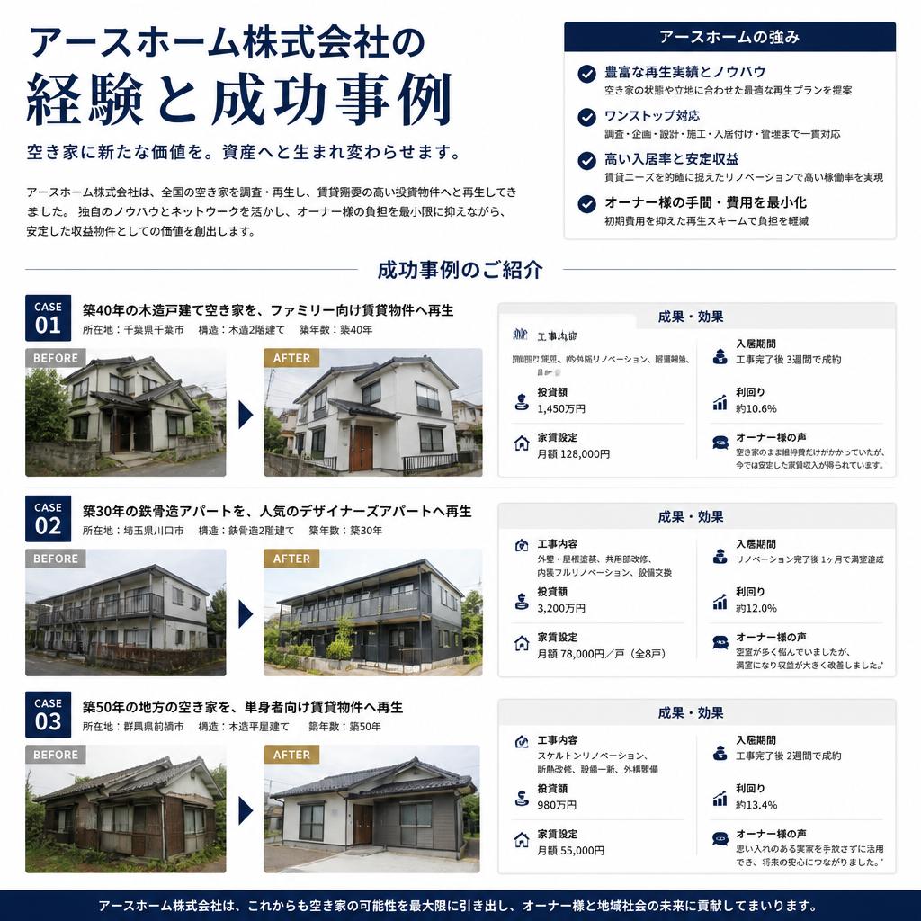 私たちの経験と成果