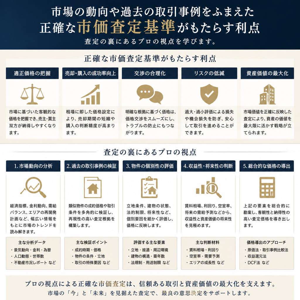 市価査定基準の重要性