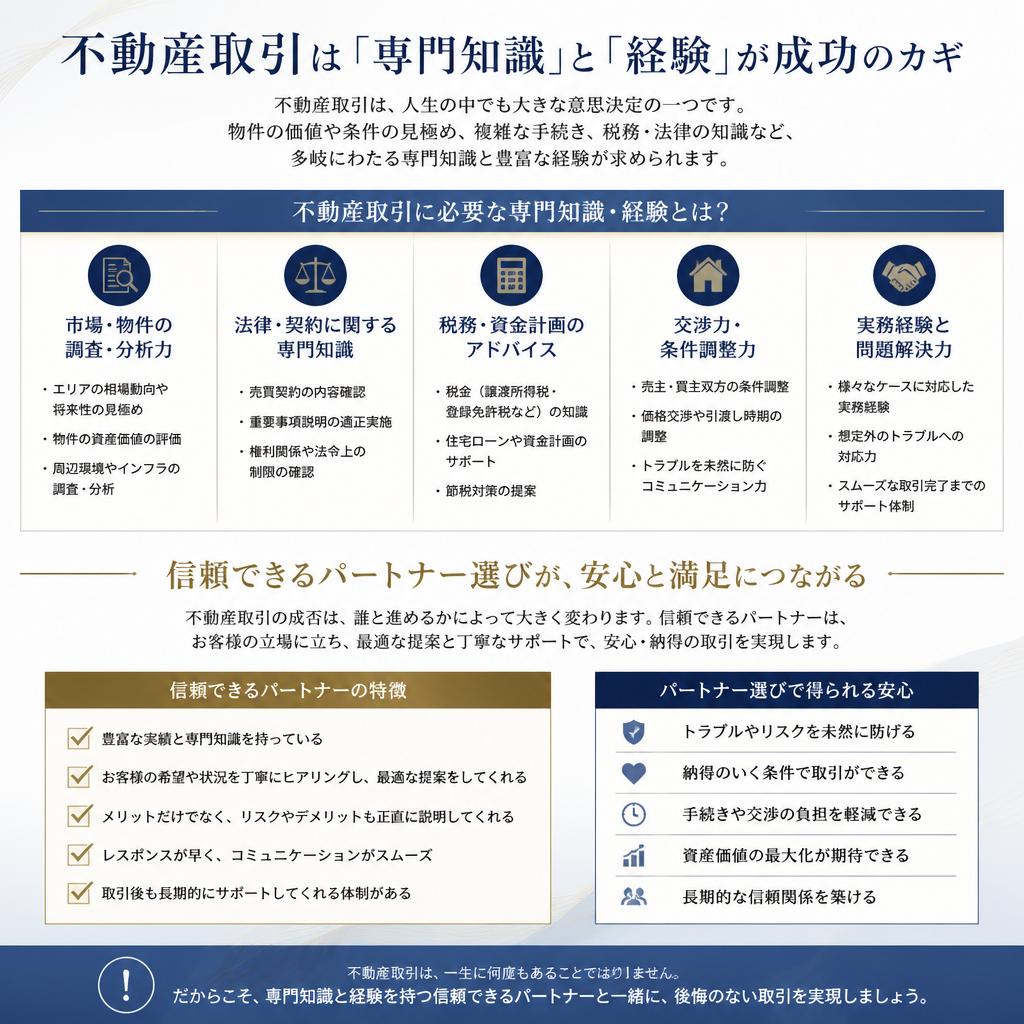 経験を活かした信頼の取引