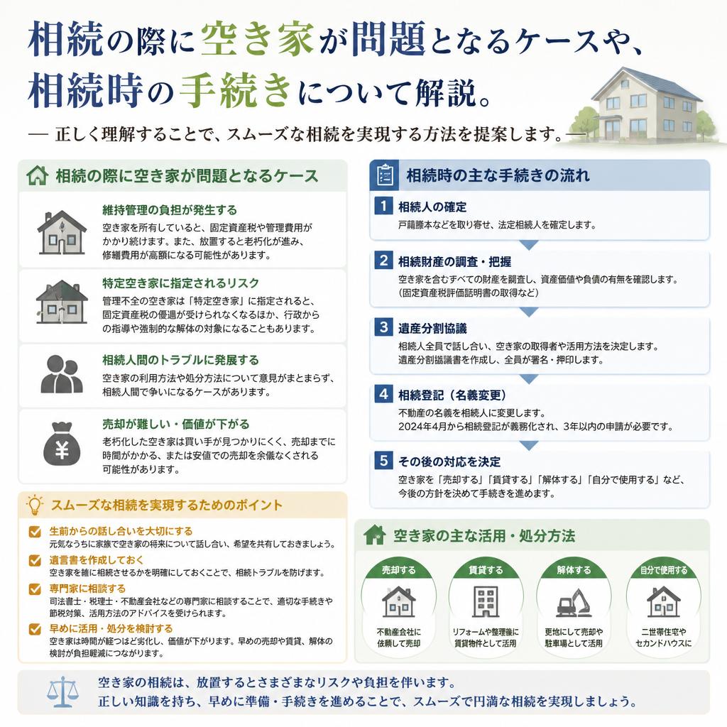 相続と空き家の関係