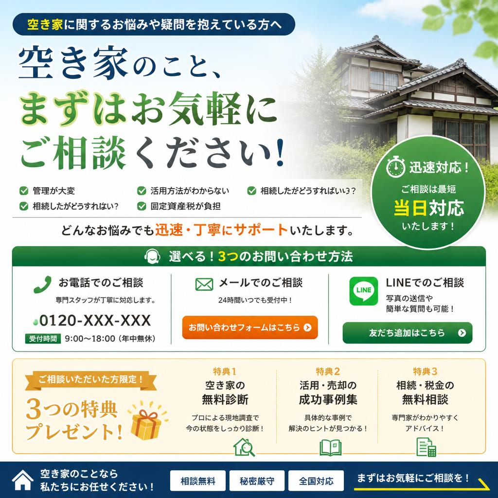 今すぐご相談を！