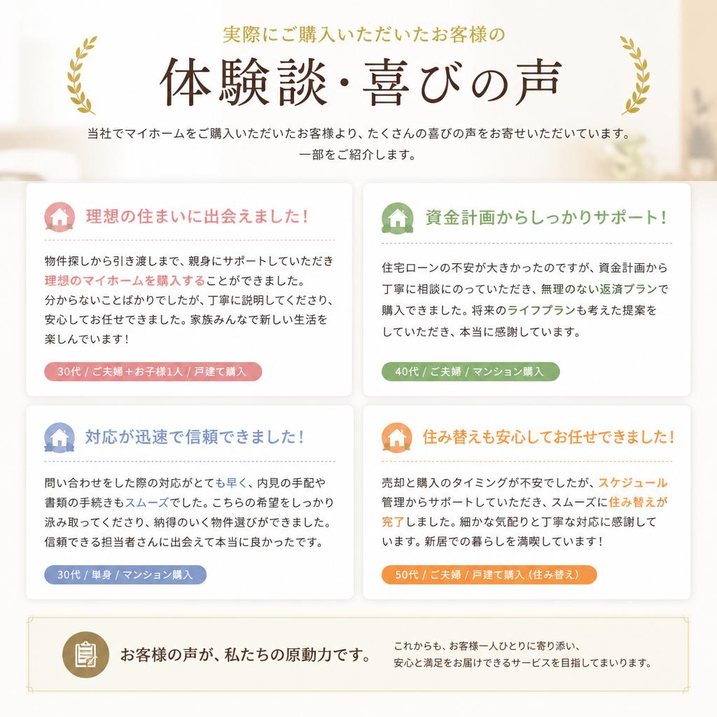 お客様の声