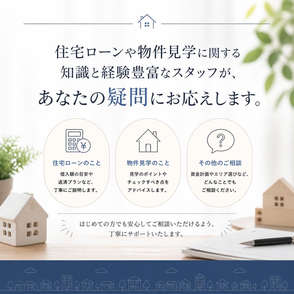 4. 経験豊富なスタッフがサポート