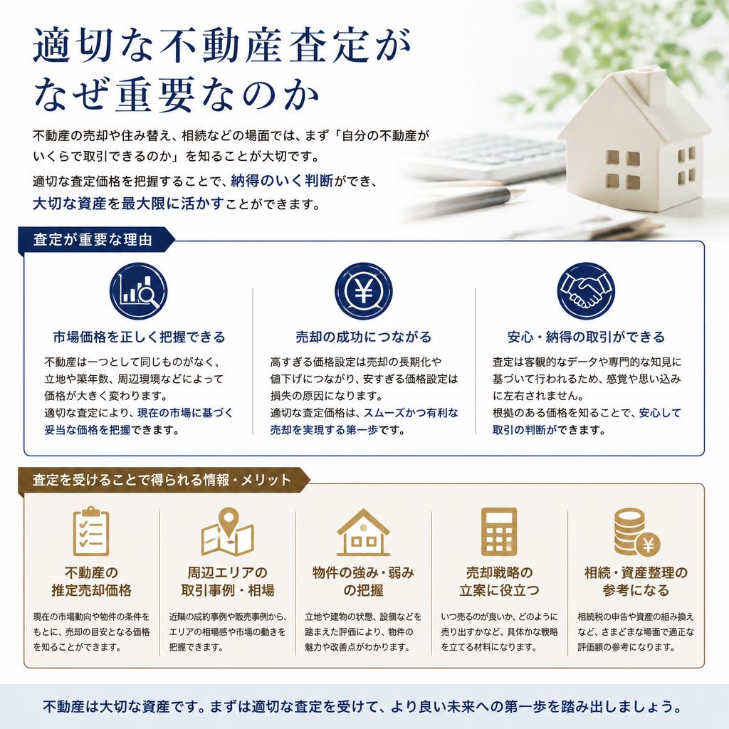 不動産査定の重要性とは？