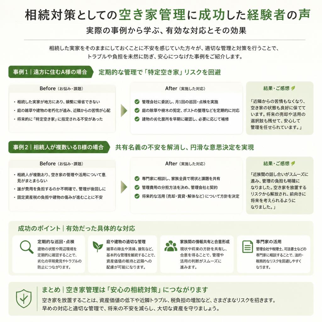 経験者の声から学ぶ成功事例