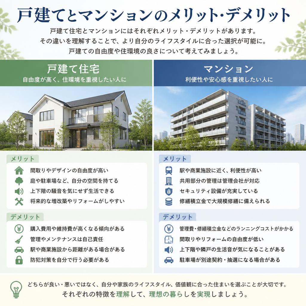 3. マンション購入との違い