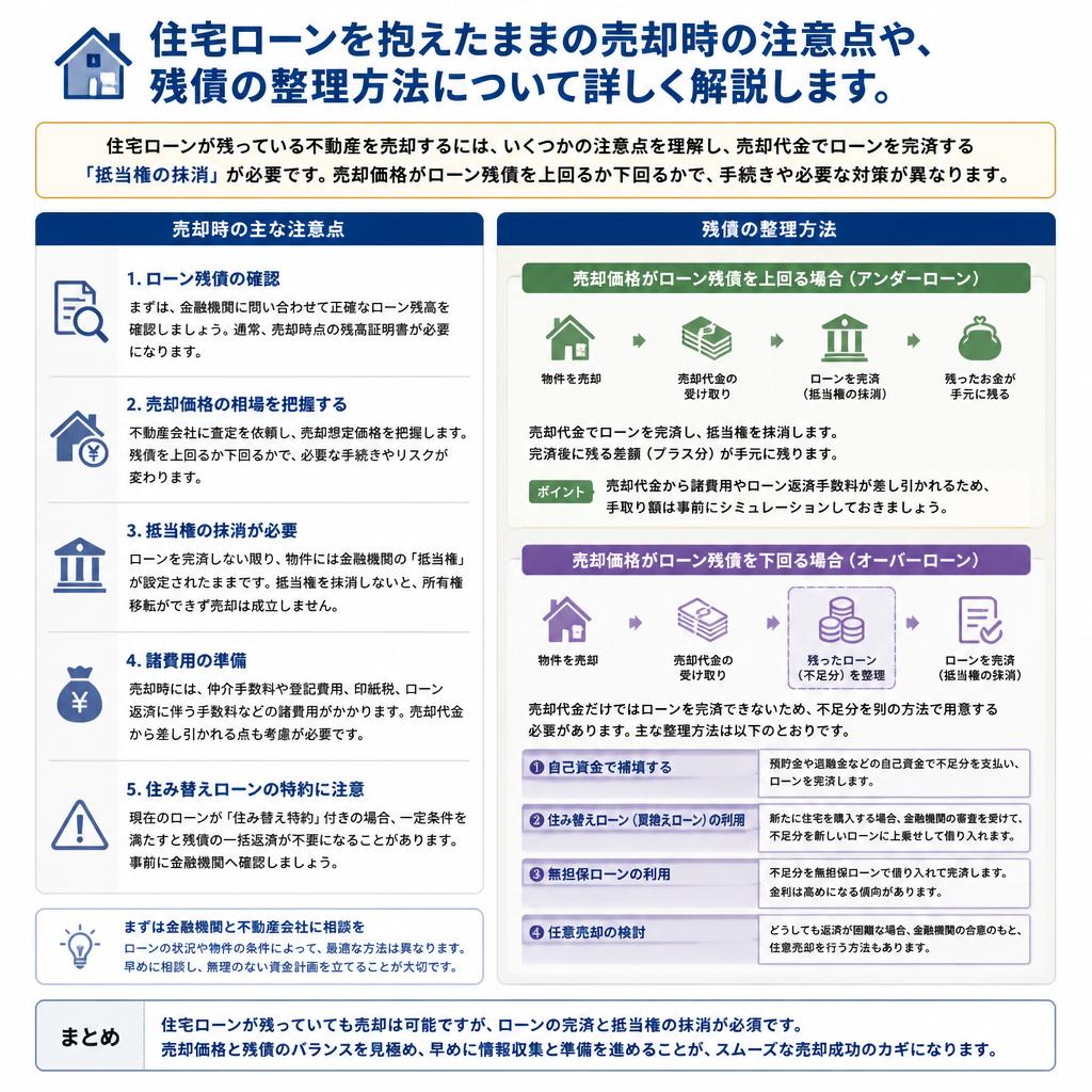 4. 住宅ローンの扱いと注意点