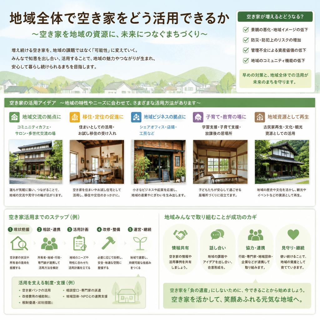 空き家対策と地域貢献