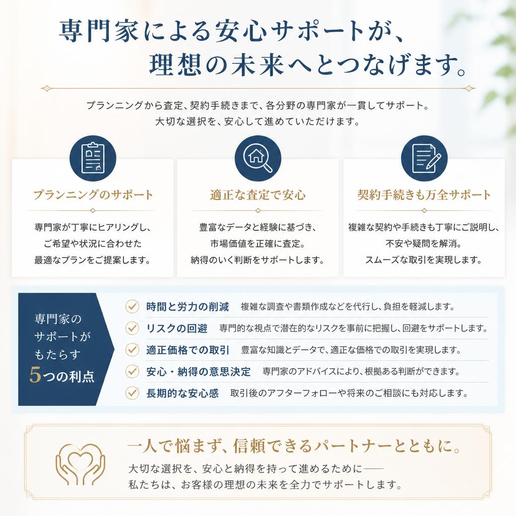 4. 安心サポートがもたらす利益