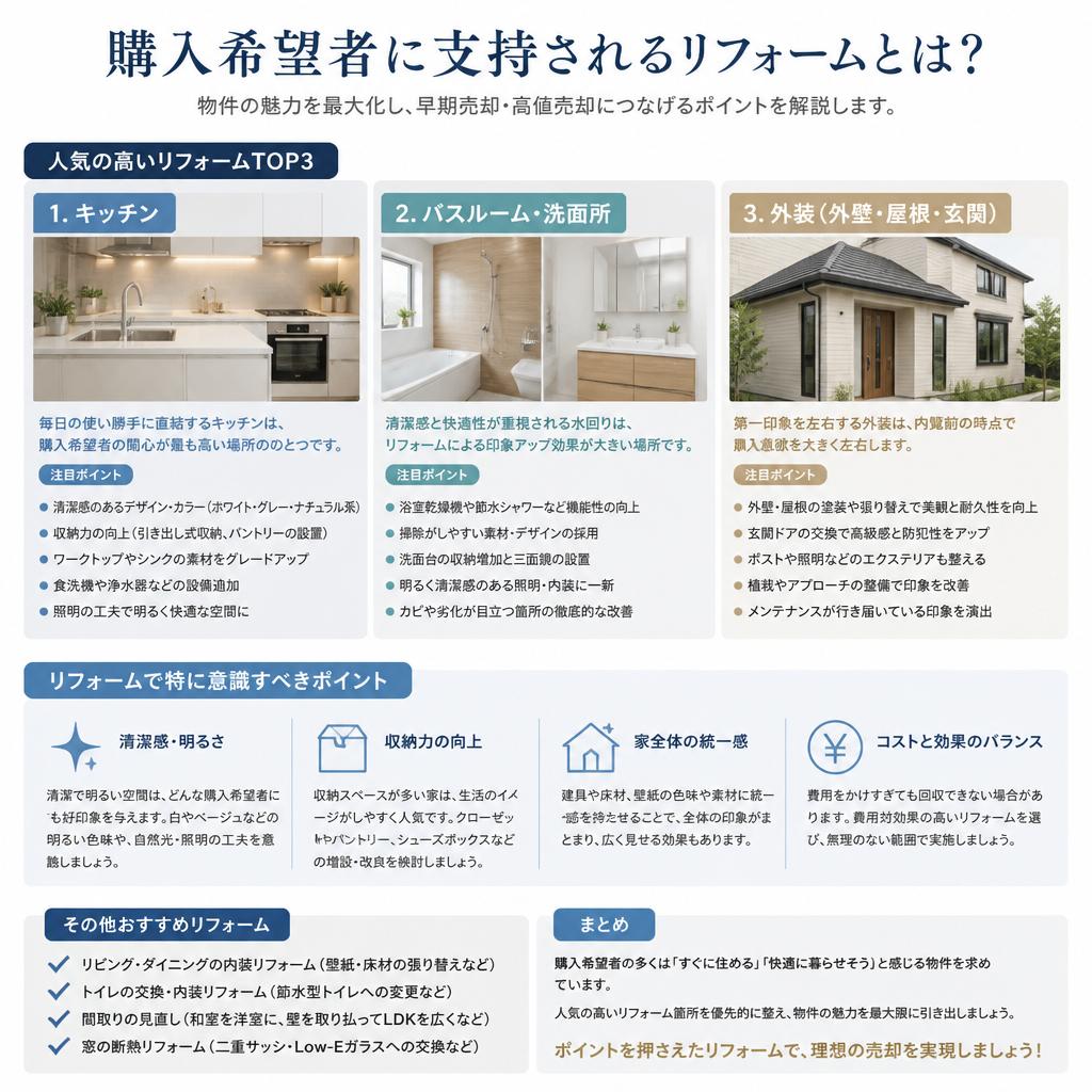2. どのリフォームが効果的か？
