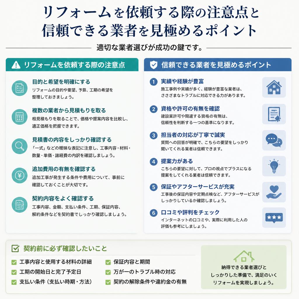 4. 信頼できる業者の選び方