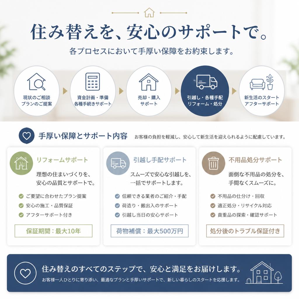 信頼のサポートサービス