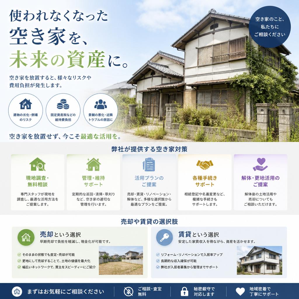 空き家の有効活用