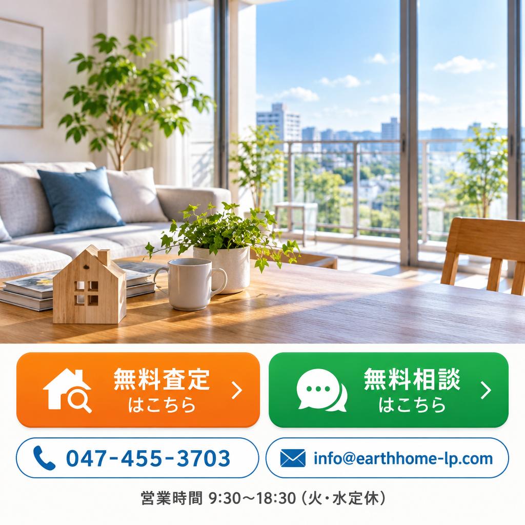 まずは無料査定・相談から。理想の住み替えを一緒に