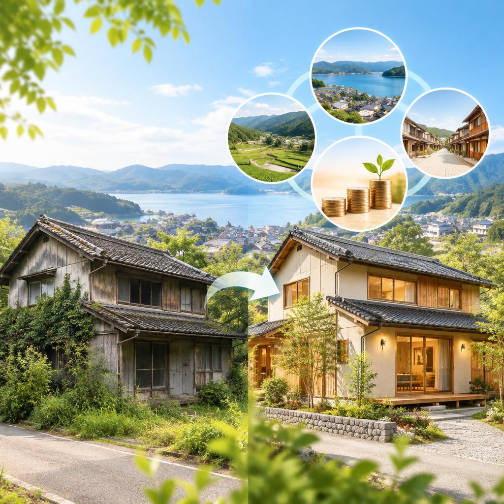 空き家を、地域の未来をつくる資産へ。空き家バンクでかなえる地域貢献と収益化
