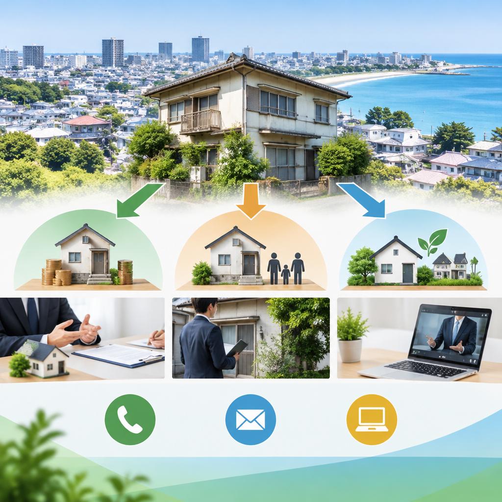 空き家の可能性を一緒に見つけませんか？まずは無料相談へ
